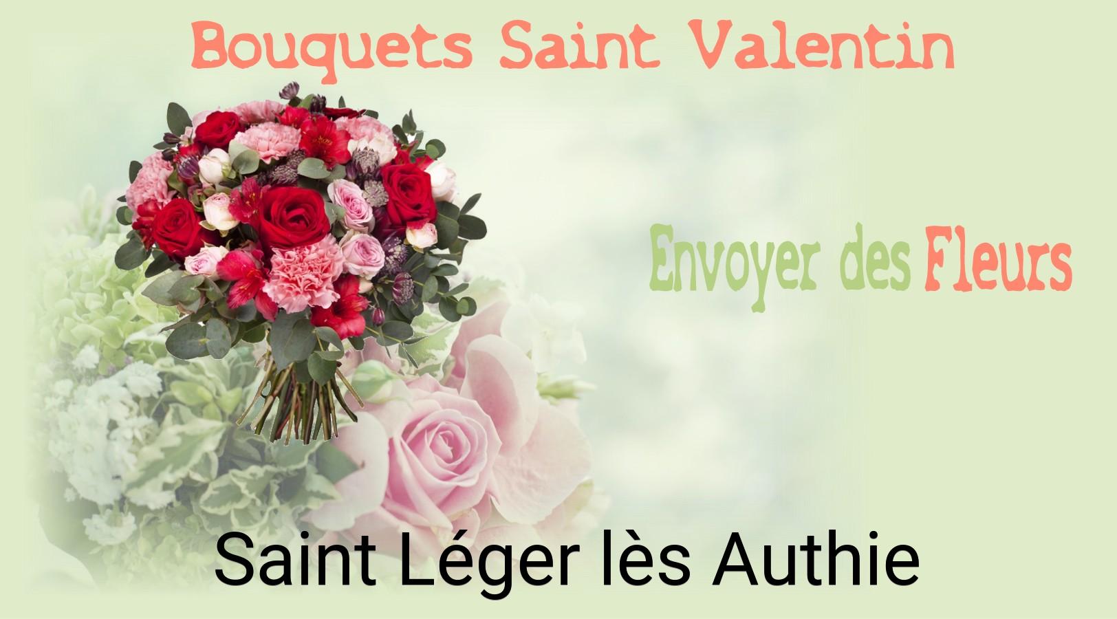 Roses de Saint-Valentin livrées à Saint-Léger-lès-Authie